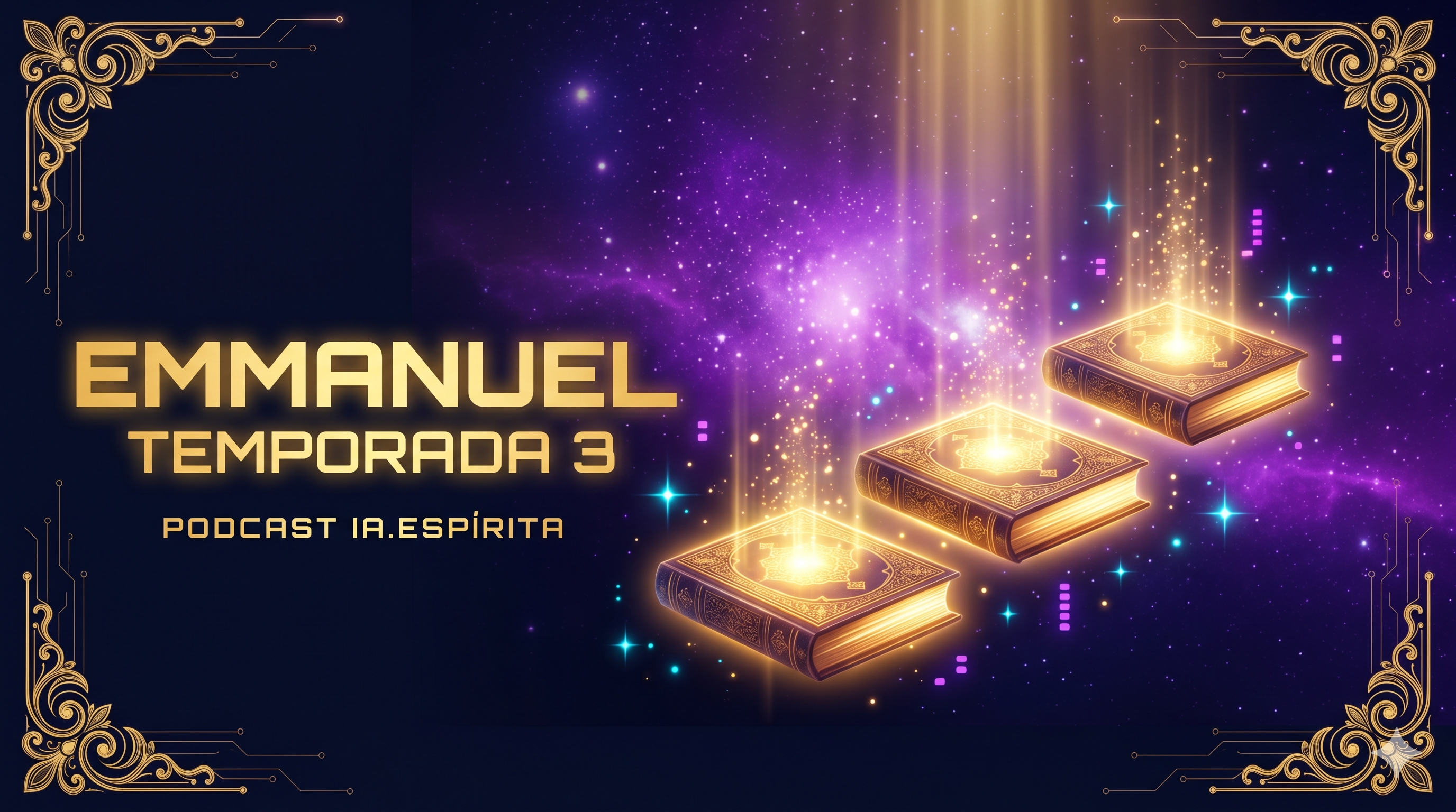 Podcast IA.Espirita inicia a terceira temporada dedicada à obra de Emmanuel